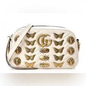 Gucci Animalier White Matelasse crossbody
